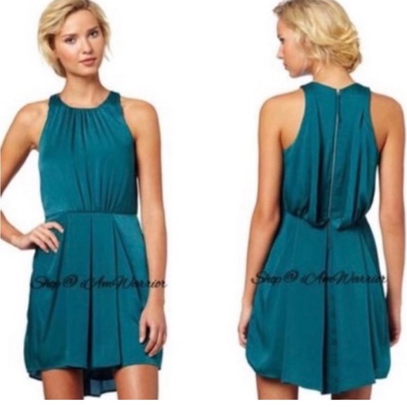 Rebecca Taylor Satin “Set In Shift” Dress - Picture 2 of 12